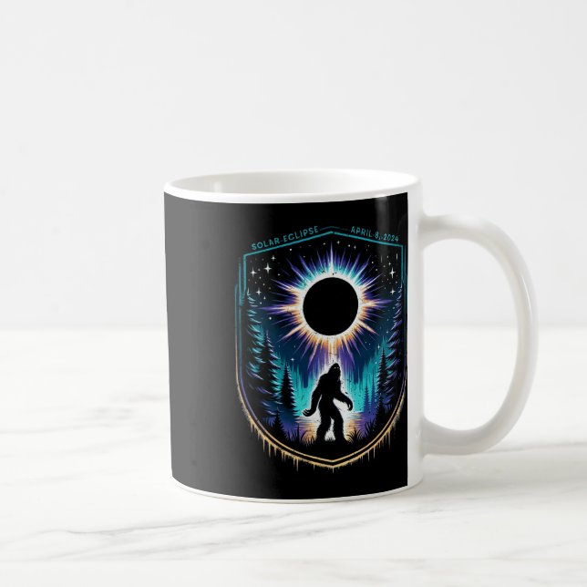 Mug Totalité 8 avril 2024 Total Éclipse solaire 5 (Droite)