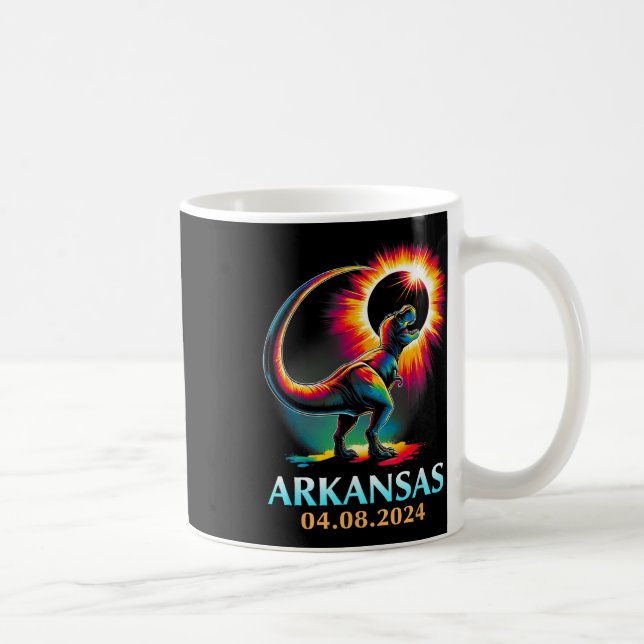 Mug Totalité de l'Arkansas Total Éclipse Solaire 2024  (Droite)