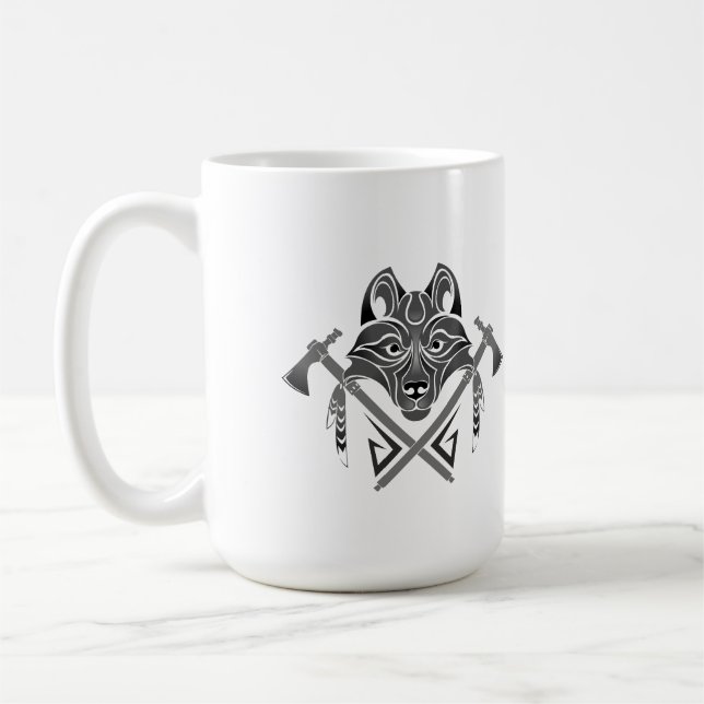 Mug totem loup (Gauche)