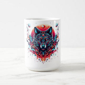 Mug Totem Wolf Solaire - Fusion Feu & Lune