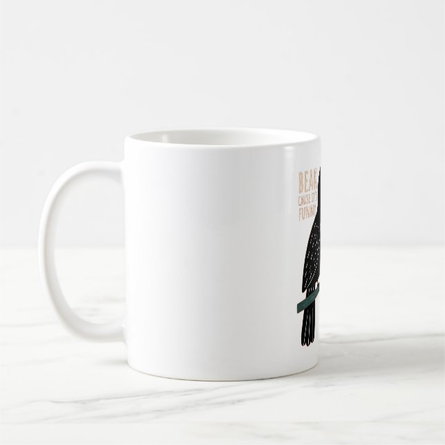 Mug Toucan drôle de jeu de mots sur le bec parce que c (Gauche)