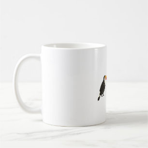 Mug Toucan le fait ! Oiseau motivant. Un autocollant a