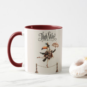 Mug Toucan Marcheur sur une Corde Raide