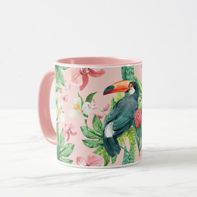 Mug Toucan tropical (Devant gauche)