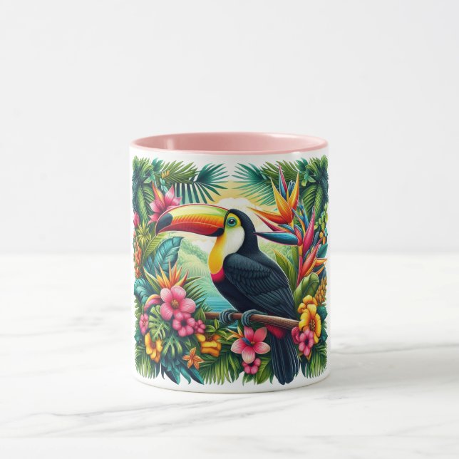 Mug Toucan tropical/jungle oiseau  Brésil (Centre)