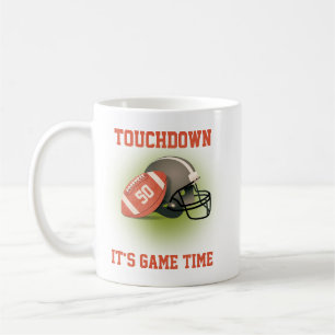 Mug Touchdown Fifty Football Vintage 50e Anniversaire