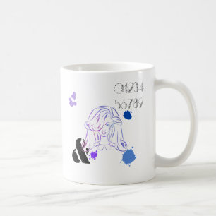 Mug Touche de couleurs aquarelles