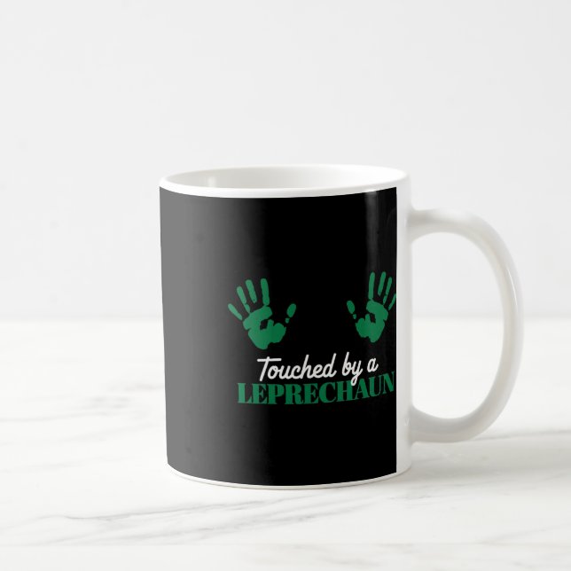 Mug Toucher par un lutin St Patricks  (Droite)