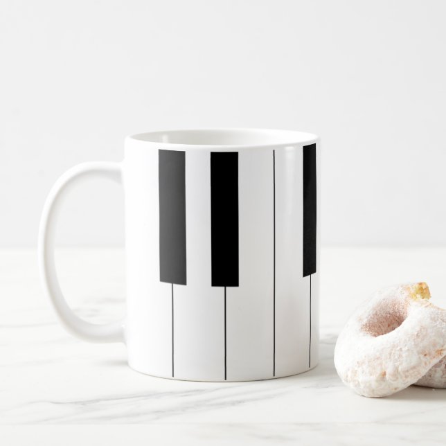 Mug Touches de piano (Avec donut)