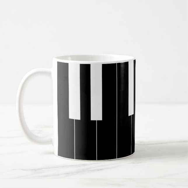 Mug Touches de piano inversées (Gauche)