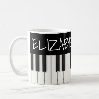 Mug Touches de piano personnalisées