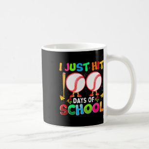 Mug Touchez 100 Jours De Baseball Scolaire 100E Jour G