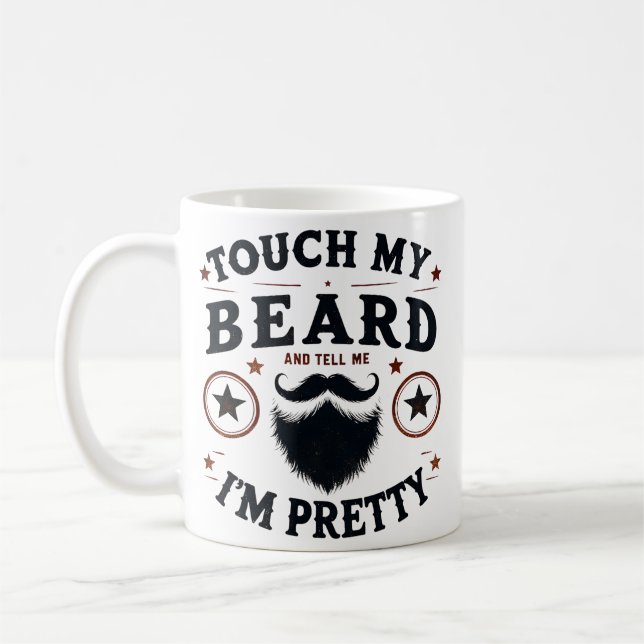 Mug Touchez Ma Barbe (Gauche)