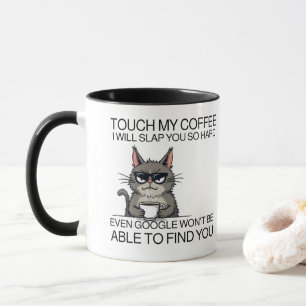 Mug Touchez mon café et je vous giflerai