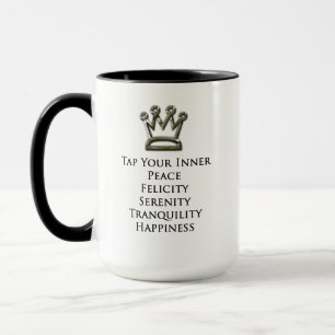 Mug Touchez votre intérieur pour hommes à droite et à
