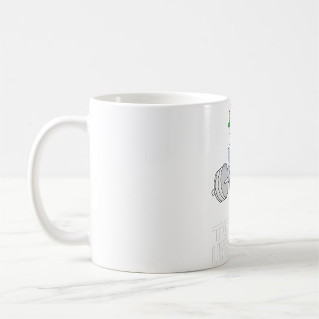 Mug Tough Comme Une Mère Unicorne Poids Femmes (Gauche)