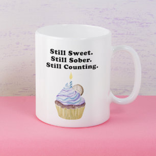 Mug Toujours doux. Toujours sobre. Toujours comptant.