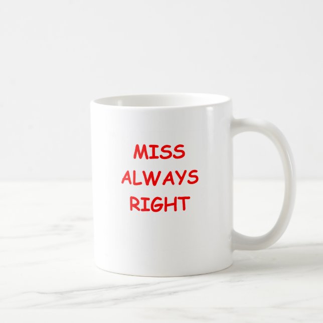 Mug toujours droite (Droite)