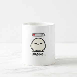Mug Toujours en chargement 3% - Personnage fatigué mig