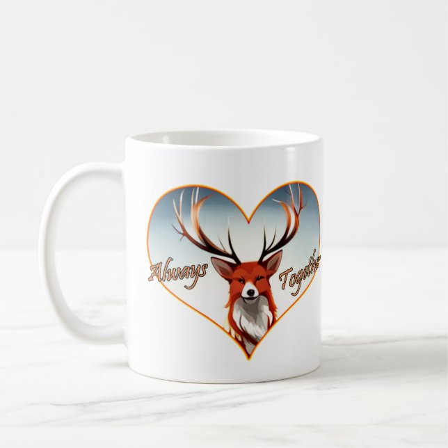 Mug Toujours ensemble Vixen et Stag (Gauche)