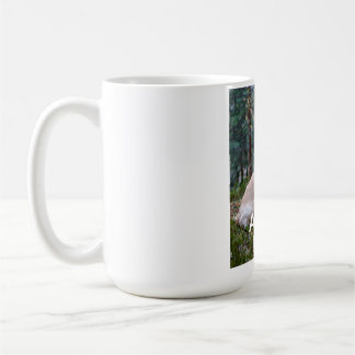 Mug Toujours fidèle Golden Retriever forêt Photo Typog
