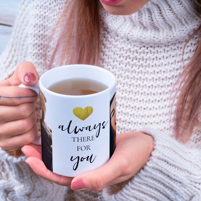 Mug Toujours là pour vous 2 Photo BFF Bestie Cadeau (Créateur téléchargé)