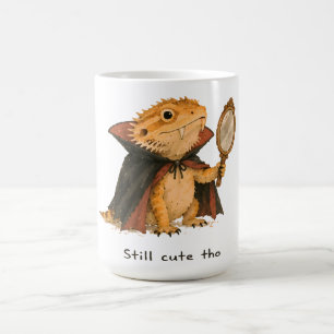Mug Toujours mignon, l'art du dragon barbu vampire