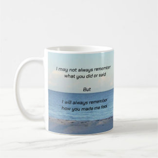 Mug "Toujours se souvenir"