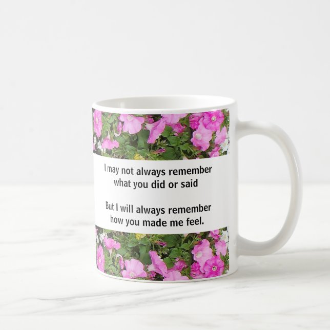 Mug "Toujours se souvenir" (Droite)
