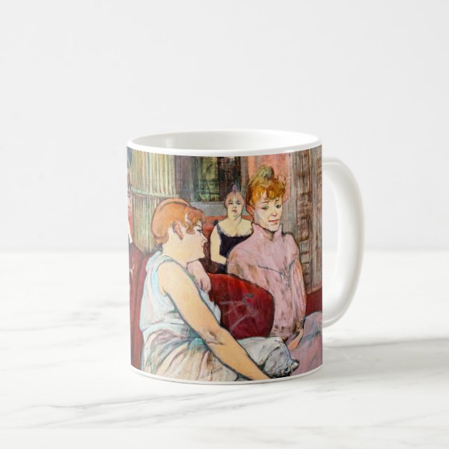 Mug Toulouse-Lautrec - Au Salon, rue des Moulins (Devant droit)