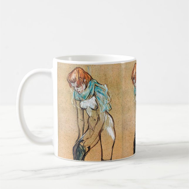 Mug Toulouse-Lautrec - Femme relevant ses bas (Gauche)