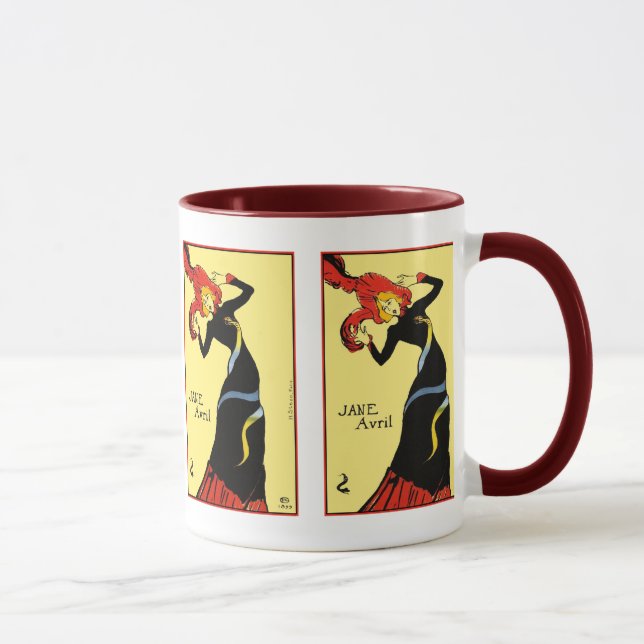 Mug : Toulouse Lautrec - Jane Avril (Droite)