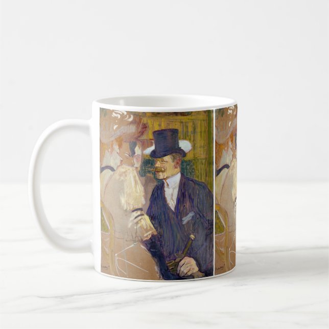 Mug Toulouse-Lautrec - L'Anglais au Rouge (Gauche)