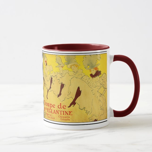 Mug Toulouse-Lautrec - Troupe de danse (Droite)