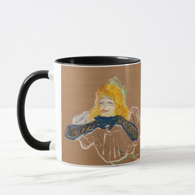 Mug Toulouse-Lautrec - Yvette Guilbert chantant (Gauche)