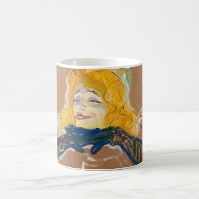 Mug Toulouse-Lautrec - Yvette Guilbert chantant (Centre)