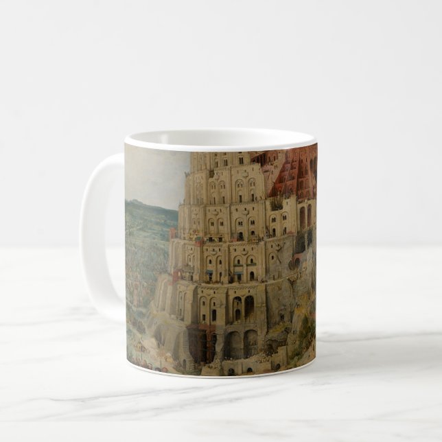 Mug Tour de Babel de Pierre Bruegel l'Ancien (Devant gauche)