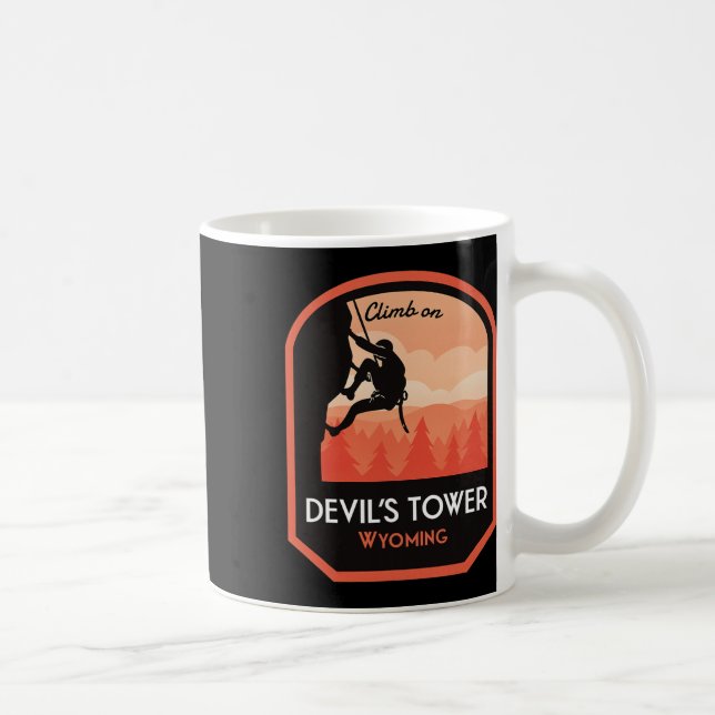 Mug Tour des Diables Wyoming Escalade de rochers  (Droite)