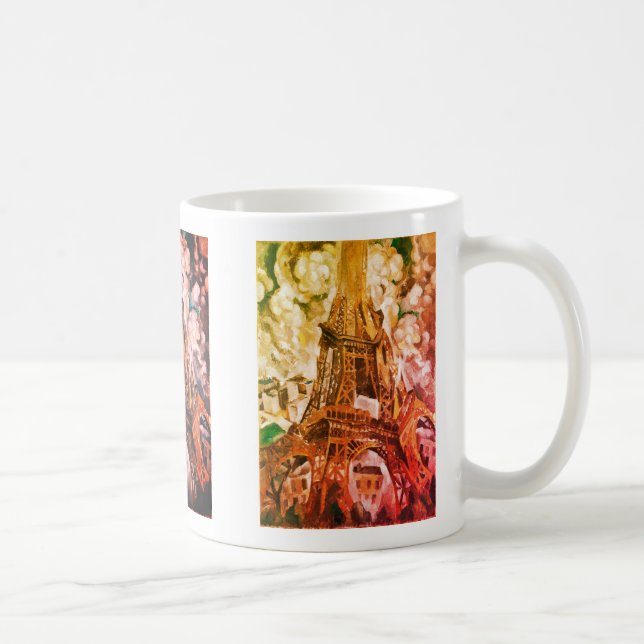Mug Tour Eiffel Art vintage (Droite)