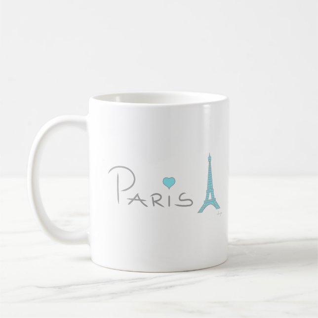Mug Tour Eiffel de Paris (Gauche)