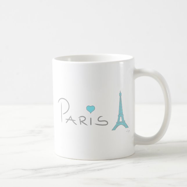 Mug Tour Eiffel de Paris (Droite)
