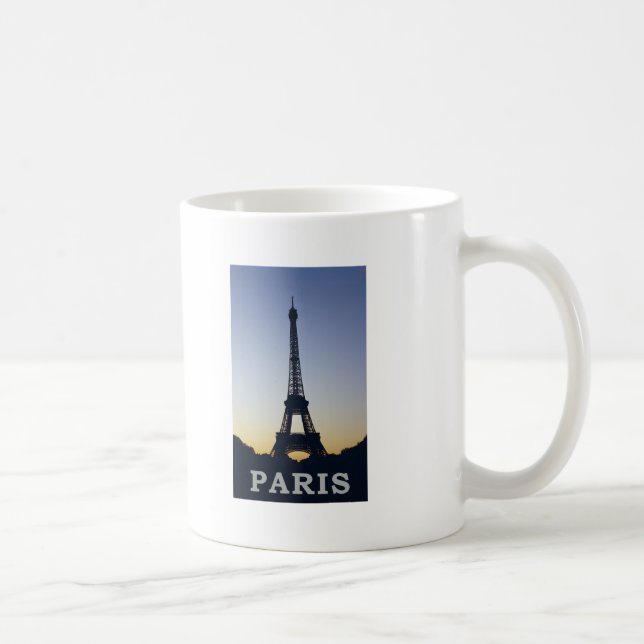 Mug Tour Eiffel de Paris (Droite)