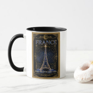 Mug Tour Eiffel France Cosmique Art Céleste