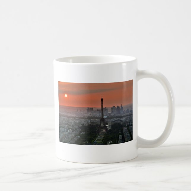 Mug Tour Eiffel Paris Europe Travel (Droite)