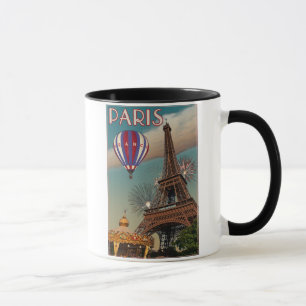 Mug Tour Eiffel vintage