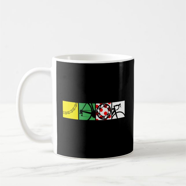 Mug Tour France Carrés Vélos (Gauche)