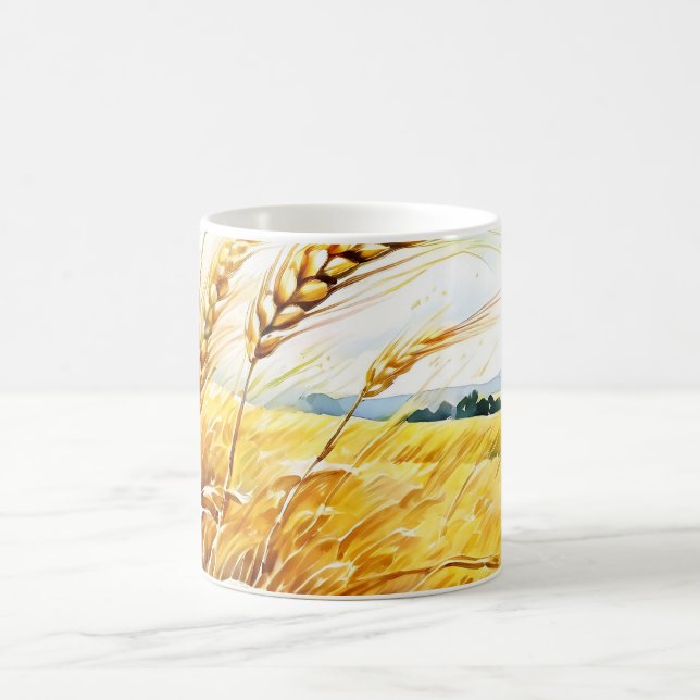 Mug Tourbillon de blé doré en été (Centre)