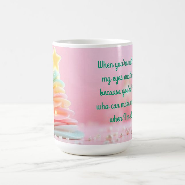 Mug Tourbillon de Noël pastel (Centre)
