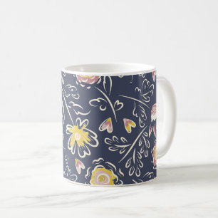Mug Tourbillon floral