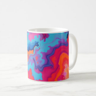 Mug Tourbillonnement abstrait